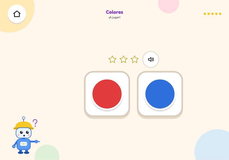 Un juego de colores
