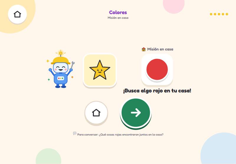 La misión en casa y su calcomanía